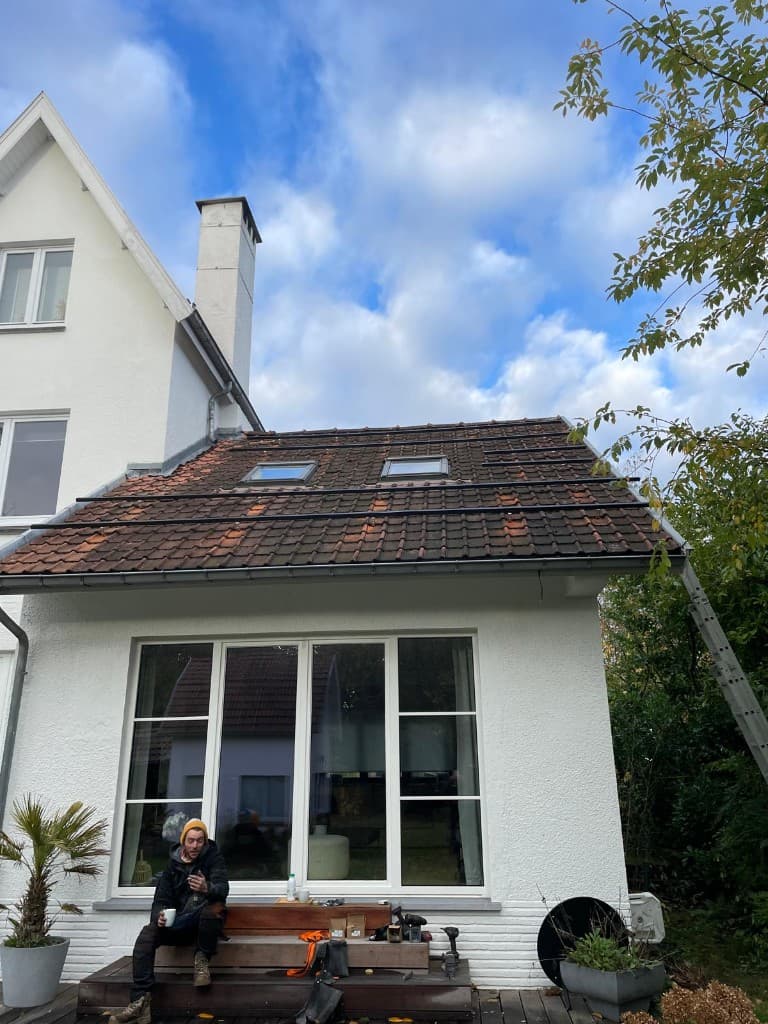 Nouvelle installation de panneaux photovoltaïques